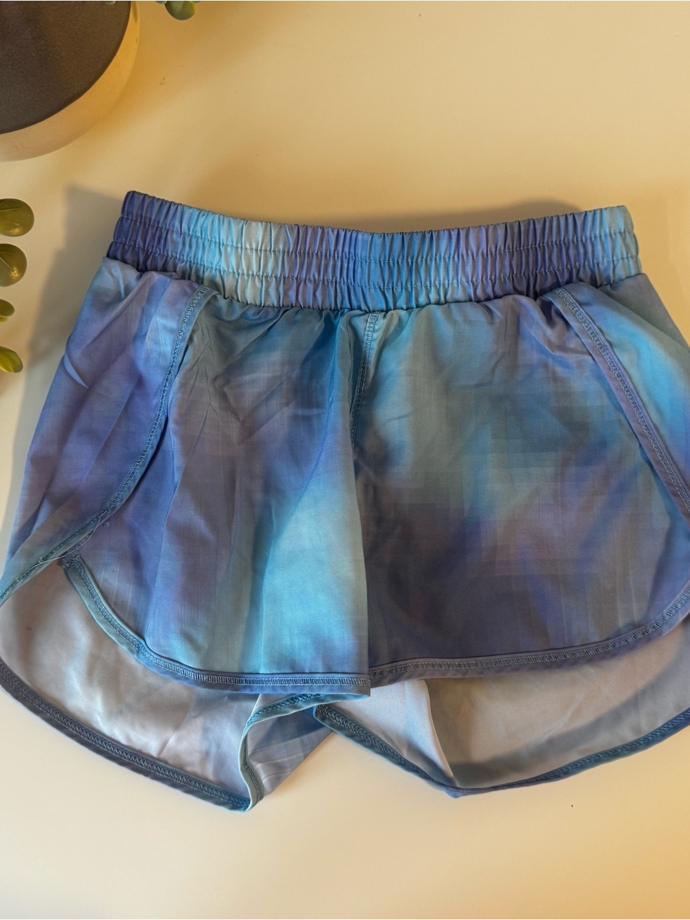 Kids All in Motion athletic shorts blue size S 6/7 running gym sporty